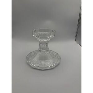 Vintage‎ Towle 24% Lead Crystal Pedestal Candle Holder Base USA Replacement